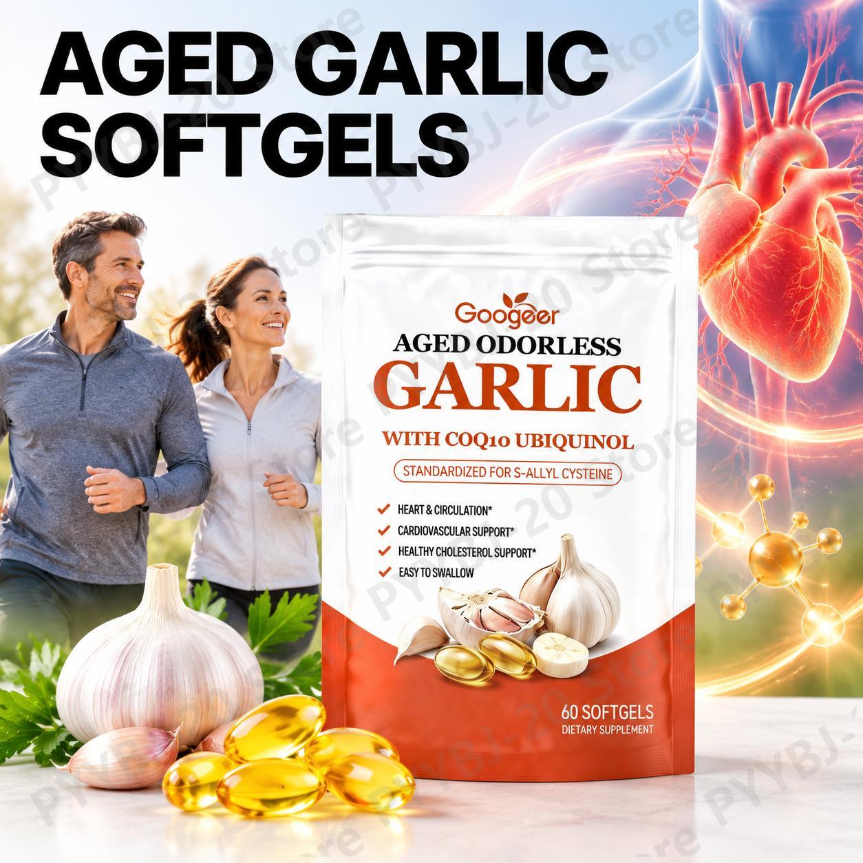 Googeer Aged Odorless Garlic S - Coq10 Ubiquinol Softgel ulasan dan harga