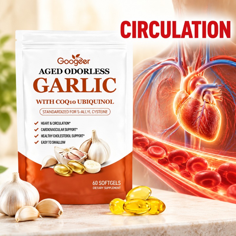 Aged Odorless Garlic Softgels  - Coq10 Ubiquinol Softgel ulasan dan harga